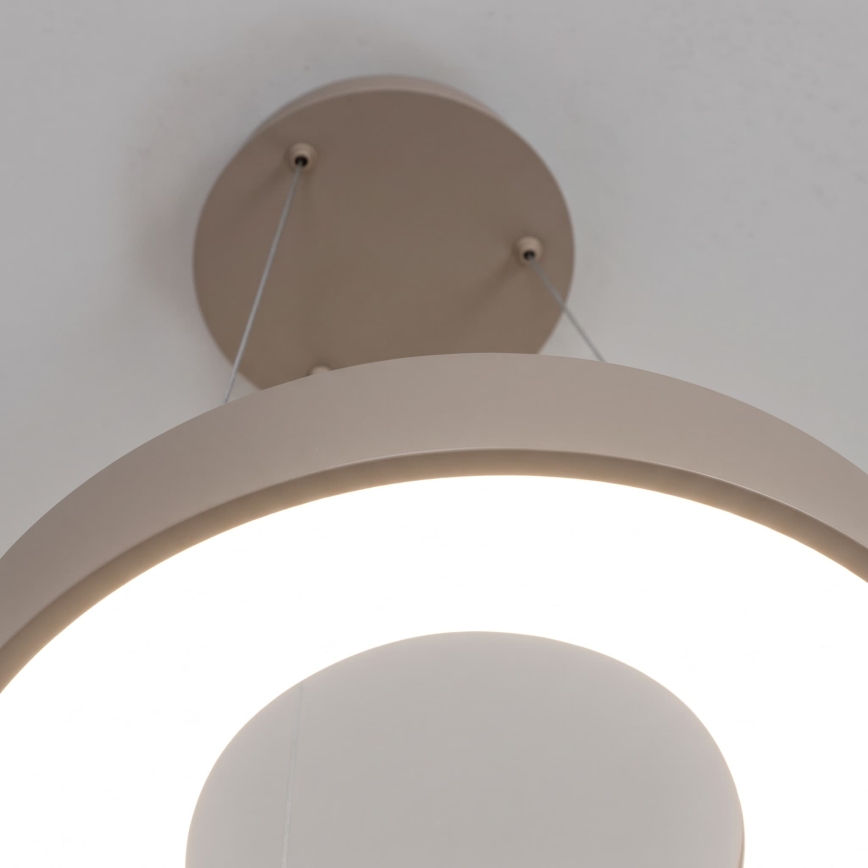 BRILAGI - Lustră LED reglabilă pe cablu FALCON II LED/67W/230V 3000-6500K Ø 40 cm bej + telecomandă