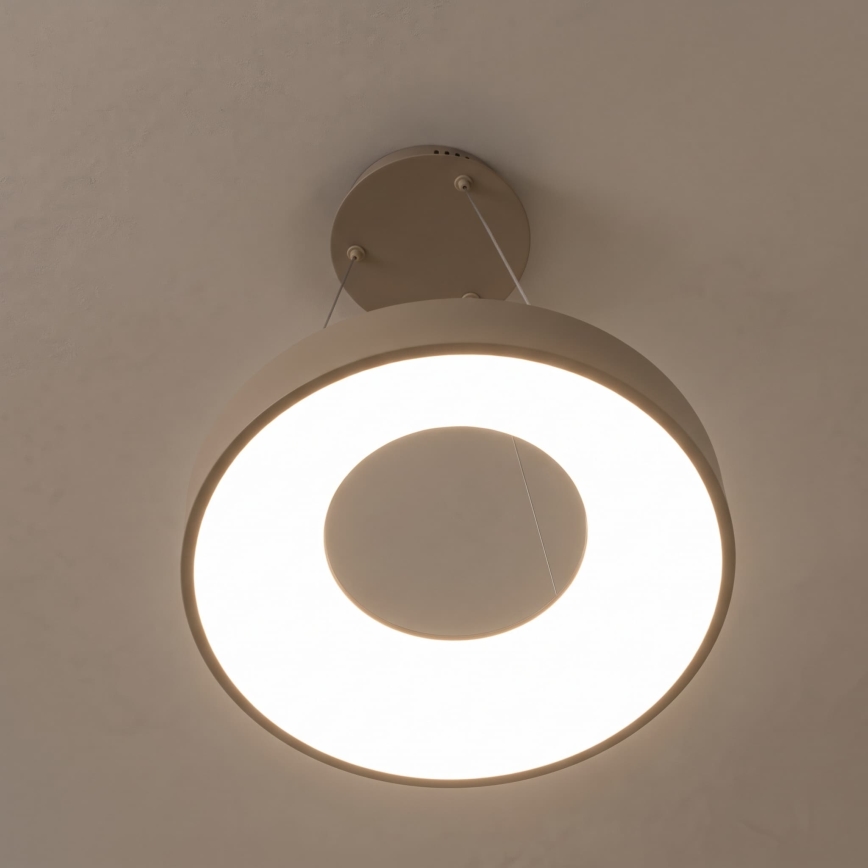BRILAGI - Lustră LED reglabilă pe cablu FALCON II LED/67W/230V 3000-6500K Ø 40 cm bej + telecomandă