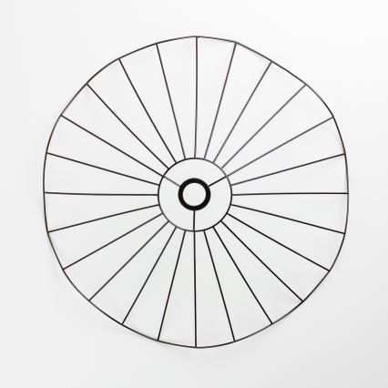 Brilagi - Lustră LED montată pe tavan CERIA WIRE 1xE27/40W/230V diam. 60 cm negru