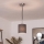 Brilagi - Lustră LED NUBILA pe cablu 1xE27/60W/230V Ø 14 cm negru/antracit
