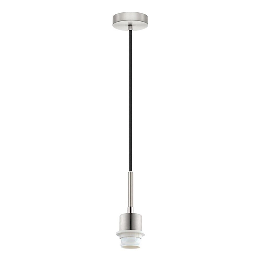 Brilagi - Lustră LED NUBILA pe cablu 1xE27/60W/230V Ø 14 cm negru/antracit