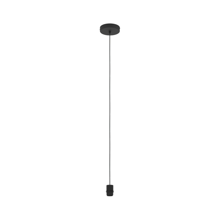 Brilagi - Lustra LED pe cablu CERIA 1xE27/40W/230V Ø 40 cm negru/bej/alb