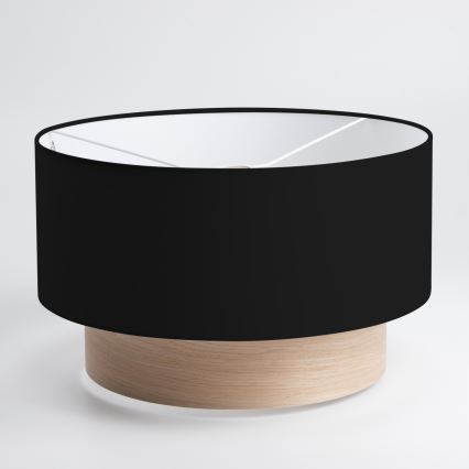 Brilagi - Lustră LED pe cablu CERIA 1xE27/40W/230V Ø 50 cm negru/bej