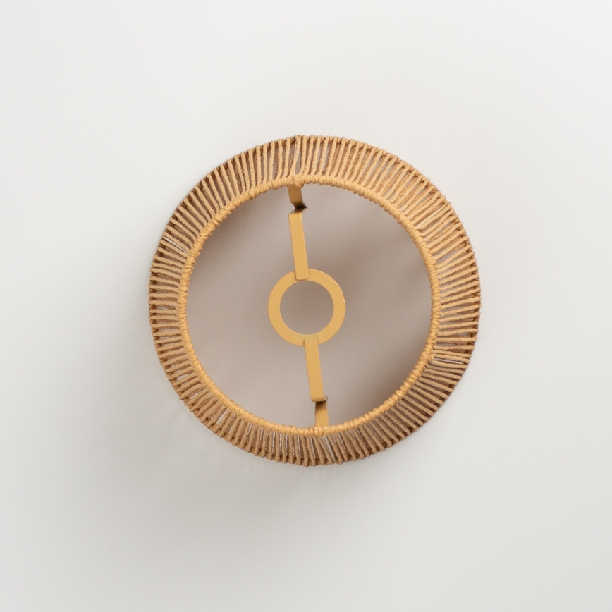 Brilagi - Lustră LED pe cablu CERIA BOHO, 1x E27/40W/230V, Ø 28 cm, maro