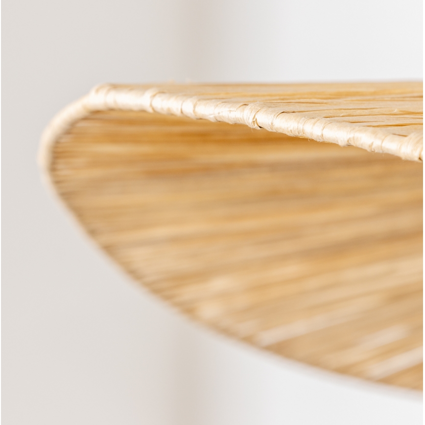 Brilagi - Lustră LED pe cablu CERIA BOHO 1xE27/40W/230V Ø 80 cm rafie