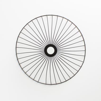 Brilagi - Lustră LED pe cablu CERIA WIRE 1xE27/40W/230V Ø 45 cm neagră