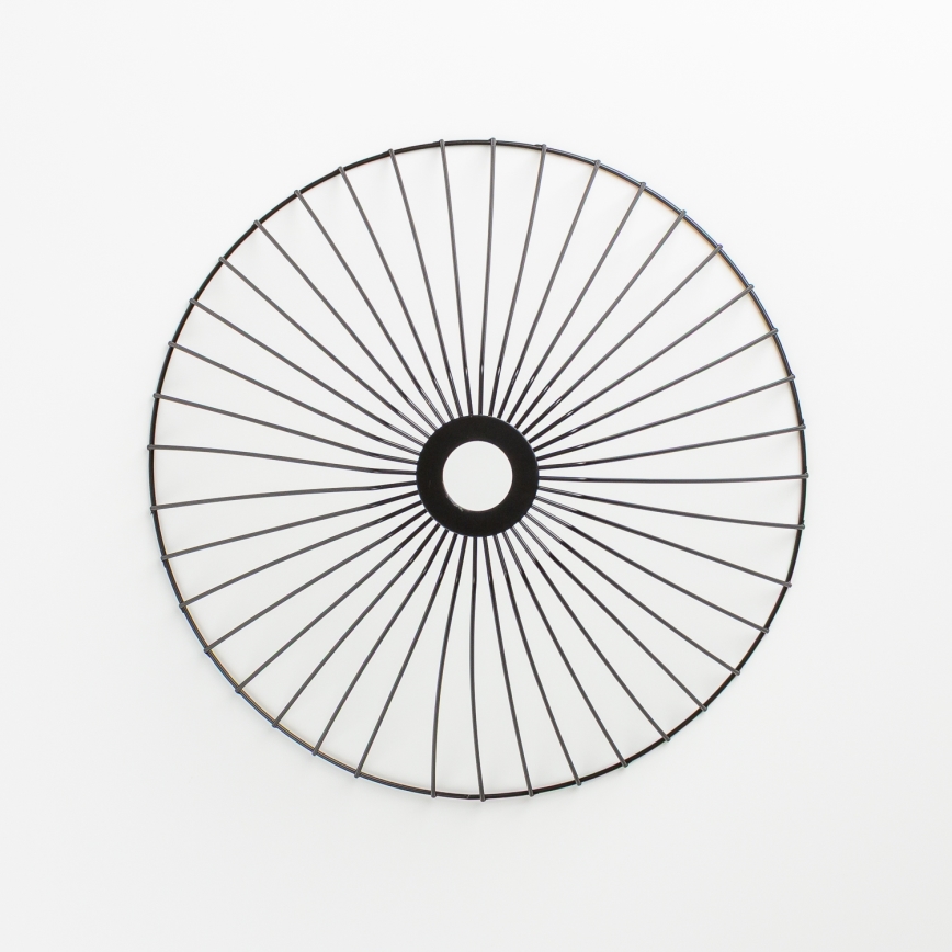Brilagi - Lustră LED pe cablu CERIA WIRE 1xE27/40W/230V Ø 45 cm neagră