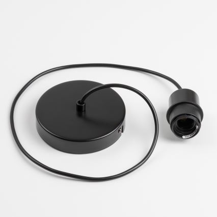 Brilagi - Lustră LED pe cablu CERIA WIRE 1xE27/40W/230V Ø 45 cm neagră