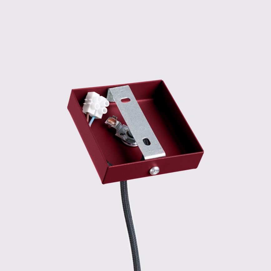 Brilagi - Lustră LED pe cablu CRESTO 1xGU10/10W/230V burgundiu