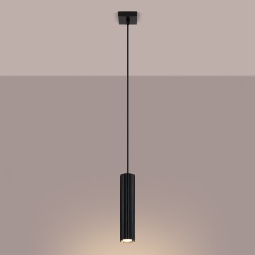 Brilagi - Lustră LED pe cablu CRESTO 1xGU10/10W/230V, negru
