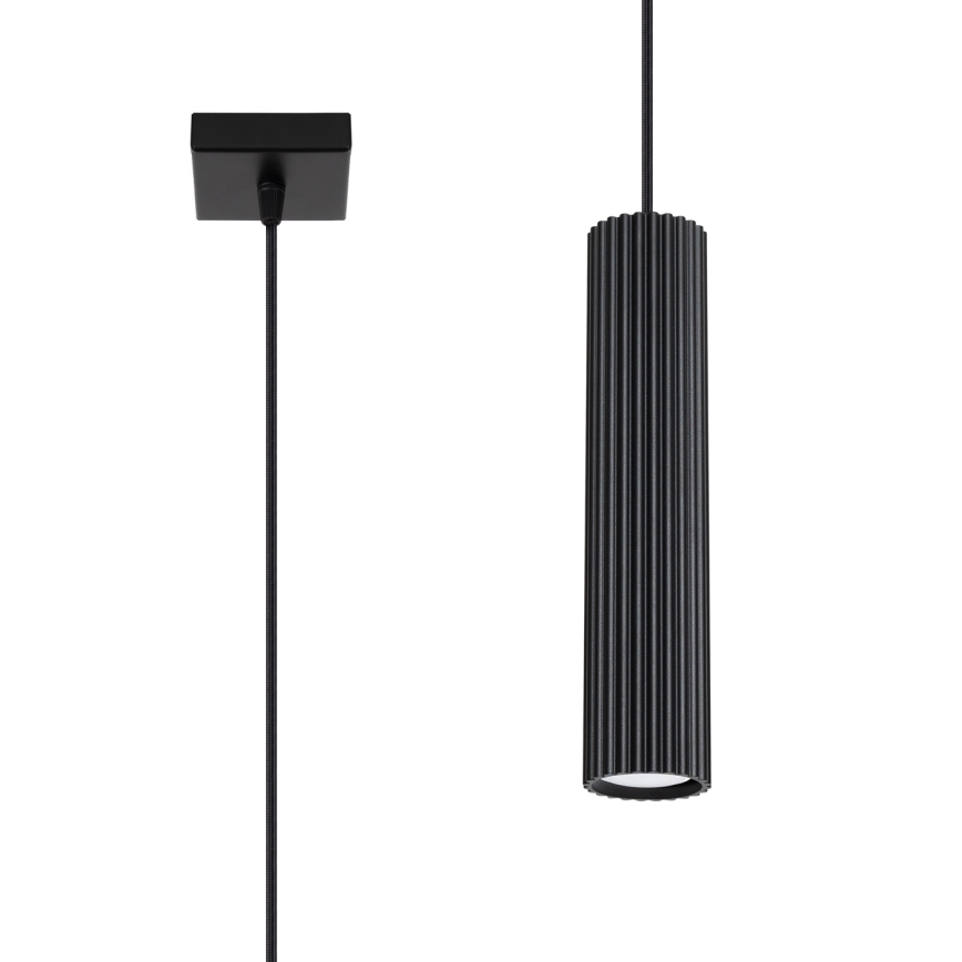 Brilagi - Lustră LED pe cablu CRESTO 1xGU10/10W/230V, negru