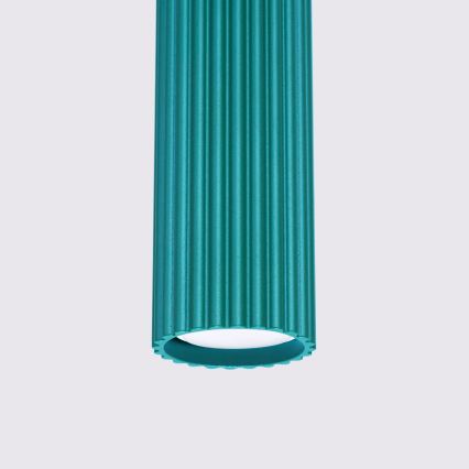 Brilagi - Lustră LED pe cablu CRESTO 1xGU10/10W/230V turcoaz