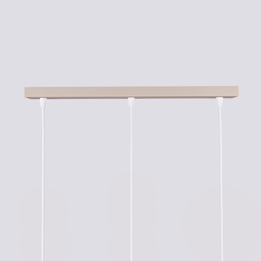 Brilagi - Lustră LED pe cablu CRESTO, 3x GU10 / 10W / 230V, taupe