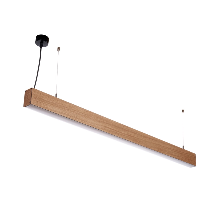 BRILAGI - Lustră LED pe cablu GARDALINE LED/100W/230V 120 cm stejar