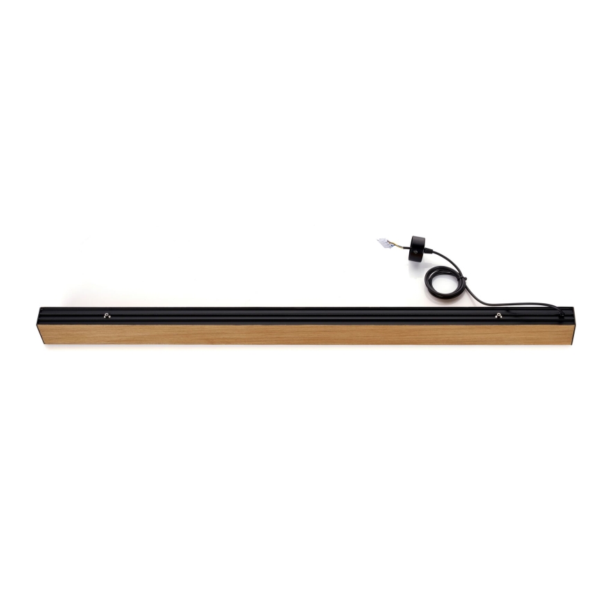 BRILAGI - Lustră LED pe cablu GARDALINE LED/100W/230V 120 cm stejar