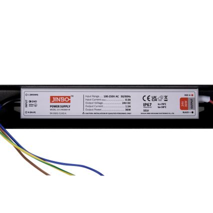 BRILAGI - Lustra LED pe cablu GARDALINE LED/90W/230V stejar