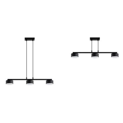 Brilagi - Lustră LED pe cablu MONO 3xGX53/30W/230V neagră