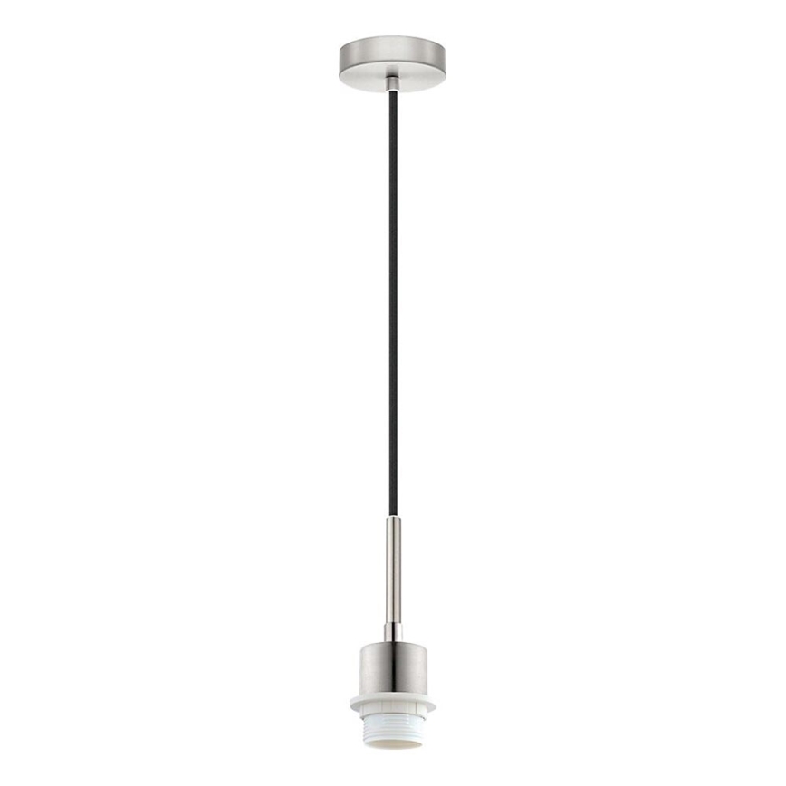 Brilagi - Lustră LED pe cablu NUBILA 1xE27/60W/230V diam. 14 cm negru/roz
