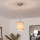 Brilagi - Lustră LED pe cablu NUBILA 1xE27/60W/230V Ø 14 cm maro deschis