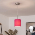 Brilagi - Lustră LED pe cablu NUBILA 1xE27/60W/230V Ø 14 cm roz