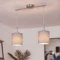 Brilagi - Lustră LED pe cablu NUBILA 2xE27/60W/230V gri