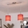 Brilagi - Lustră LED pe cablu NUBILA 2xE27/60W/230V roșie