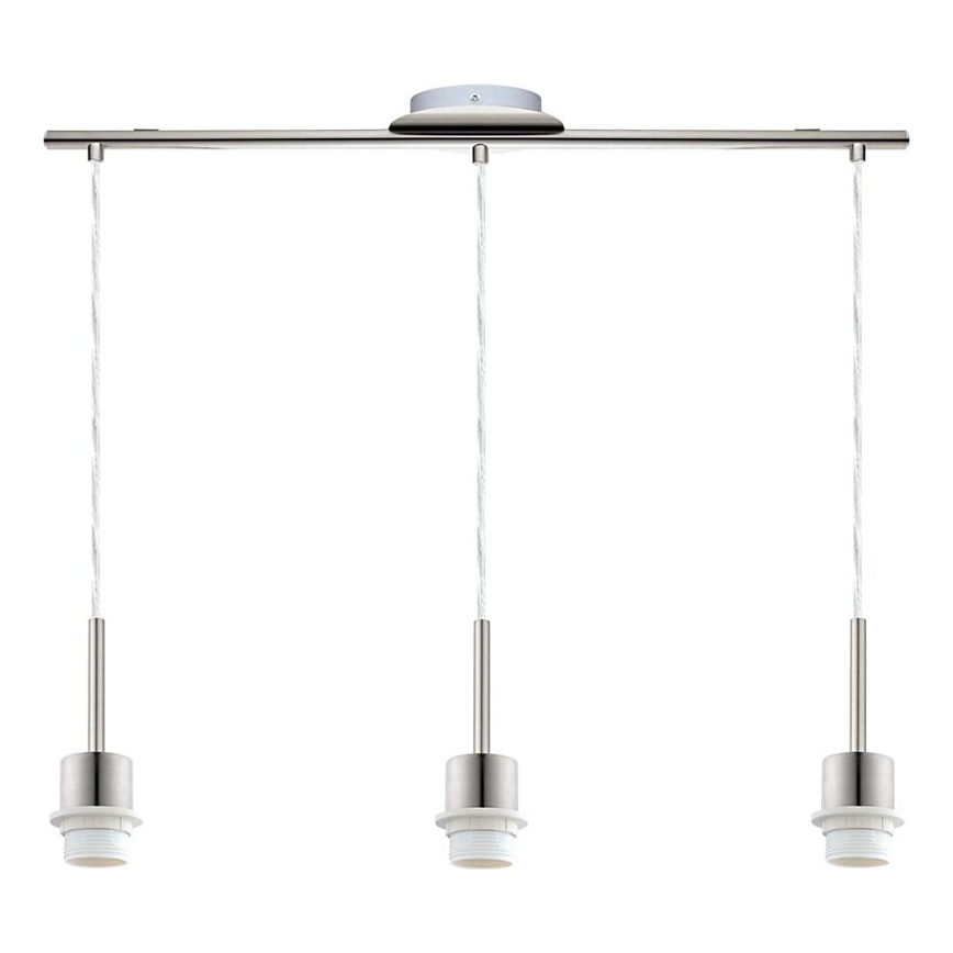 Brilagi - Lustra LED pe cablu NUBILA 3xE27/60W/230V albă
