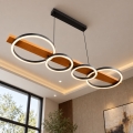 BRILAGI - Lustră LED pe cablu PLANK LED/35W/230V 4000K 30x100 cm lemn