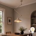 Brilagi - Lustră LED pe tijă IRONBEAM 1xE27/60W/230V bej