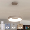 BRILAGI - Lustră LED reglabilă pe cablu FALCON II LED/67W/230V 3000-6500K Ø 40 cm bej + telecomandă