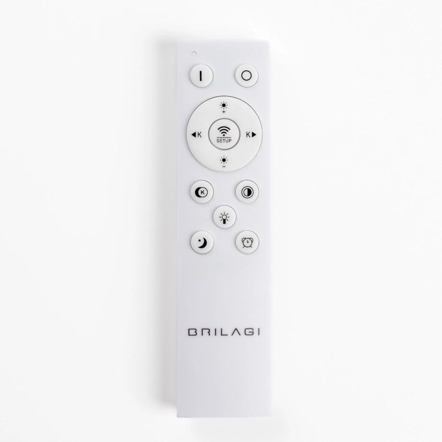 BRILAGI - Lustru LED reglabil suspendat pe cablu FALCON SLIM LED/42W/230V 3000-6500K Ø 50 cm bej + cu telecomandă