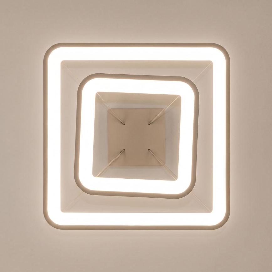 BRILAGI - lustru reglabil pe cablu FALCON SLIM LED/78W/230V 3000-6500K 50x50 cm bej + telecomandă