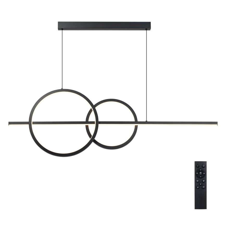 BRILAGI - Lustru LED reglabil suspendat pe cablu SIGNATURE LED/53W/230V 3000-600K 120 cm negru + telecomandă