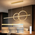 BRILAGI - Lustră LED reglabilă suspendată pe cablu SIGNATURE LED/53W/230V 3000-6000K 120 cm aurie + telecomandă