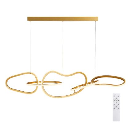 BRILAGI - Candelabru LED reglabil pe cablu SIGNATURE LED/80W/230V 3000-6000K 120x25 cm auriu + telecomandă
