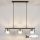 Brilagi - Lustra LED RGB+CCT dimabilă suspendată pe cablu AURA LUX 3xGX53/14W/230V 2700-6500K Wi-Fi Tuya negru/fumuriu