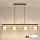 Brilagi - Lustră LED RGB+CCT reglabilă, suspendată pe cablu AURA LUX 4xGX53/14W/230V 2700-6500K Wi-Fi Tuya negru/auriu