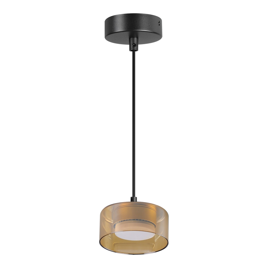 Brilagi - LED RGB+CCT Lustra suspendată reglabilă pe cablu AURA LUX 1xGX53/14W/230V 2700-6500K Wi-Fi Tuya negru/auriu