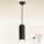 Brilagi - Lustră LED RGBW reglabilă pe cablu SELE 1xGU10/4,8W/230V 3000K negru/auriu + telecomandă