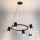 Brilagi - Lustră LED RGBW reglabilă pe cablu SELE 4xGU10/6,5W/230V 2700-6500K negru