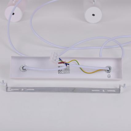BRILAGI - LED RGBW lustră dimmabilă pe cablu SELE 6xGU10/6,5W/230V 2700-6500K alb/decor stejar + telecomandă