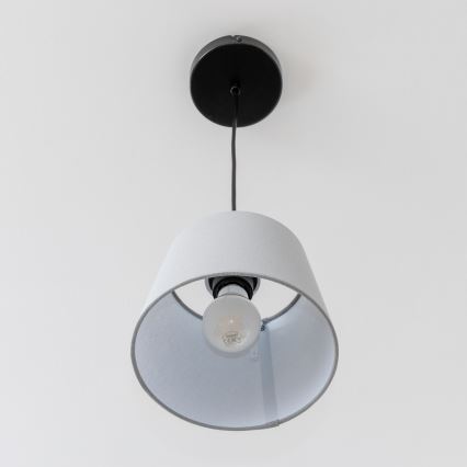 Brilagi - Lustră LED suspendată CERIA pe cablu, 1x E27, 40 W, 230 V, Ø 20,5 cm, gri