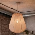 Brilagi - Lustră LED suspendată pe cablu ARVEN 1xE27/8W/230V, Ø 37 cm, bej