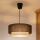 Brilagi - Lustra LED suspendată pe cablu BOHO ECO, 1xE27/10W/230V, Ø 40 cm, maro/crem