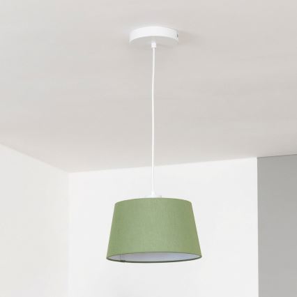 Brilagi - Lustră LED suspendată pe cablu CERIA 1xE27/40W/230V Ø 25 cm verde
