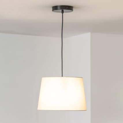 Brilagi - Lustră LED suspendată pe cablu CERIA, 1xE27/40W/230V, Ø 30 cm, bej