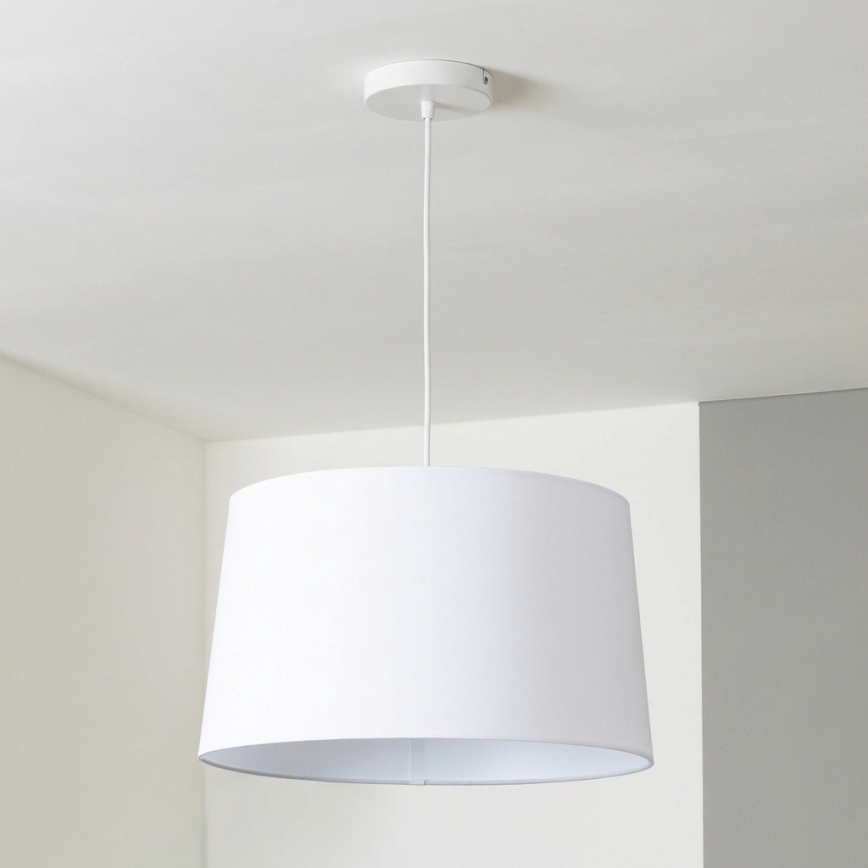 Brilagi - Lustră LED suspendată pe cablu CERIA, 1xE27/40W/230V, Ø 45 cm, albă