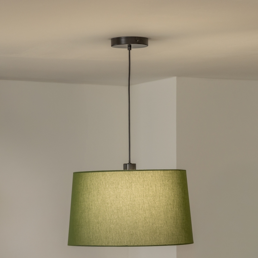 Brilagi - Lustră LED suspendată pe cablu CERIA, 1xE27/40W/230V, Ø 45 cm, verde