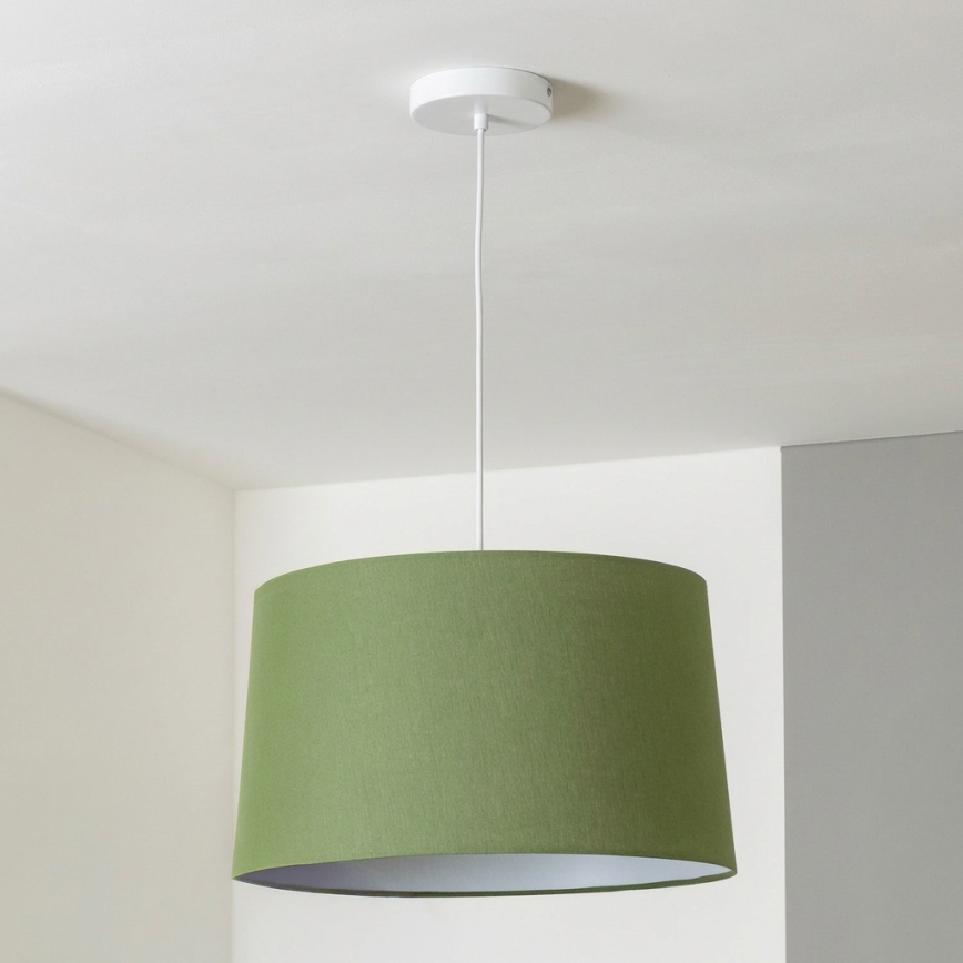 Brilagi - Lustră LED suspendată pe cablu CERIA 1xE27/40W/230V Ø 45 cm verde