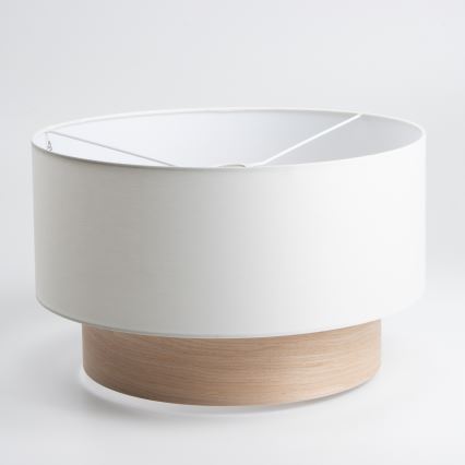 Brilagi - Lustră LED suspendată pe cablu CERIA, 1xE27/40W/230V, Ø 50 cm, alb/bej